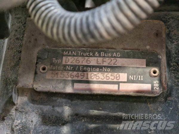 MAN D2676 LF22 Motorji