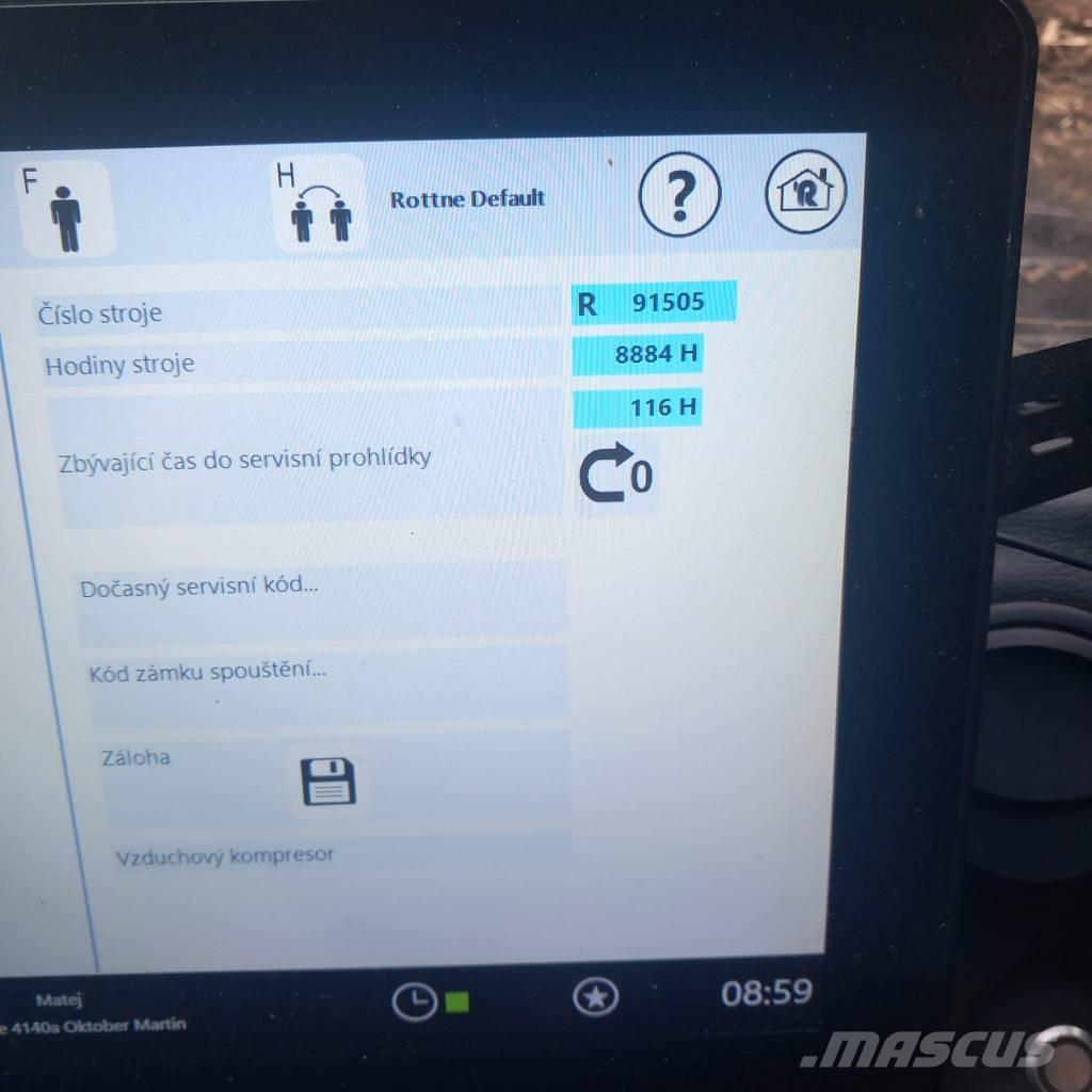 Rottne H21D Harvesterji