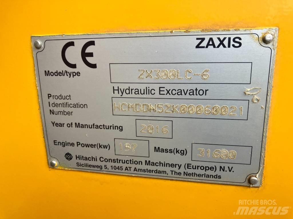 Hitachi ZX300 LC-6 Bagri goseničarji