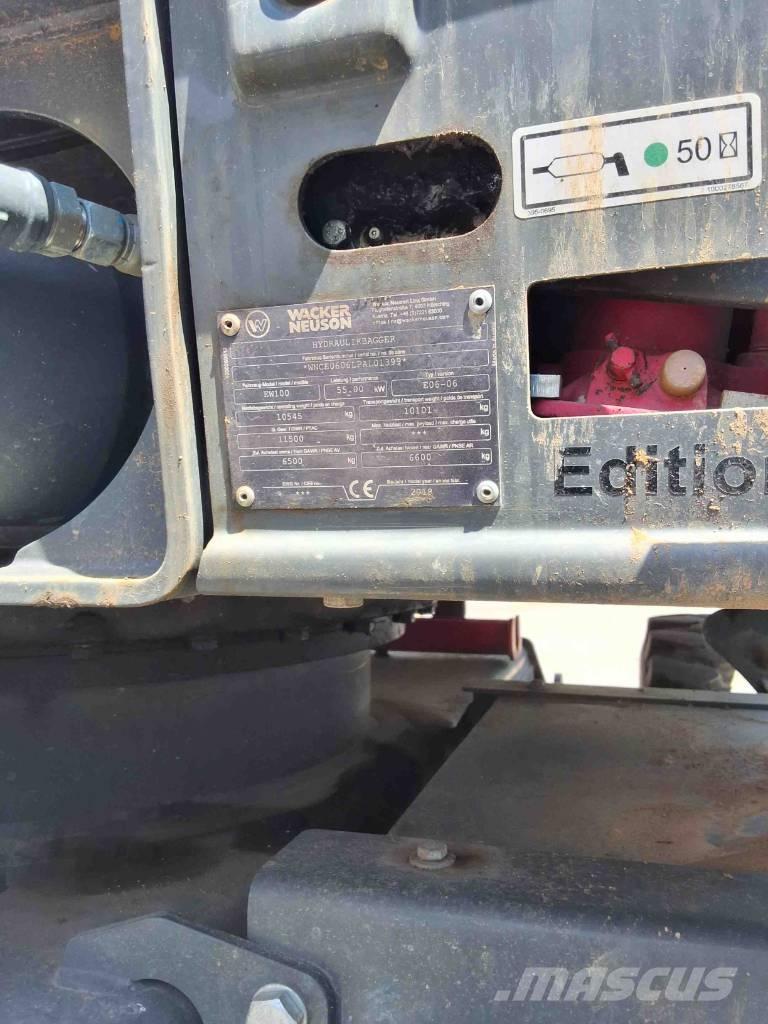Wacker Neuson EW 100 Bagri na kolesih