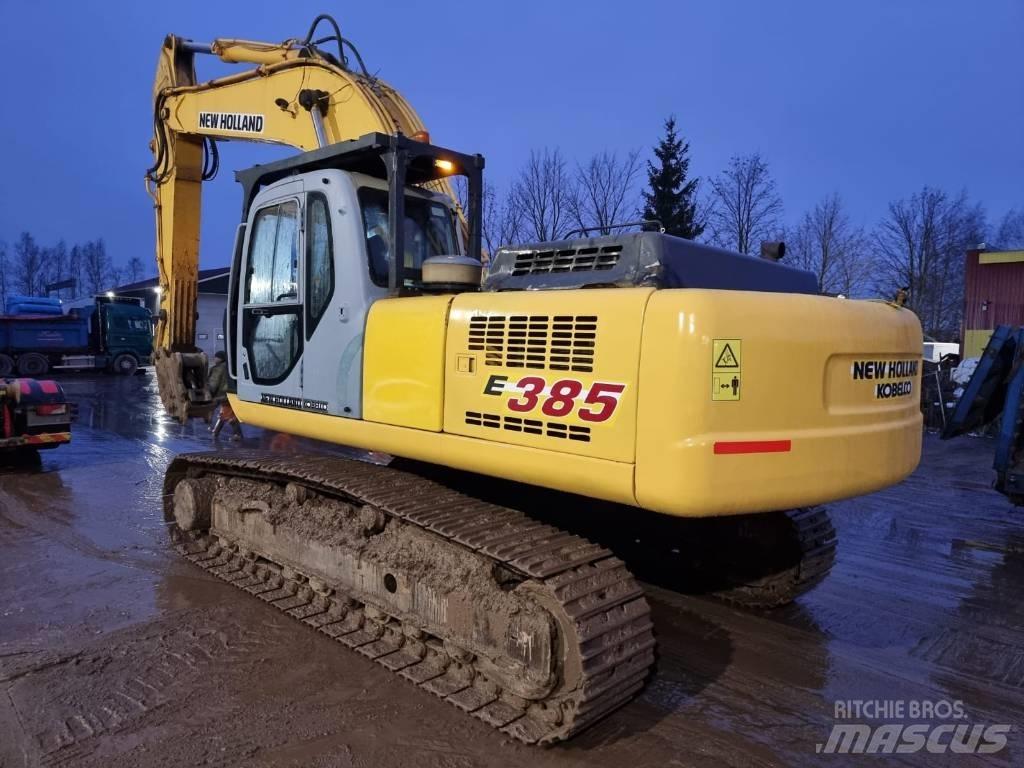 New Holland E 385 Bagri goseničarji