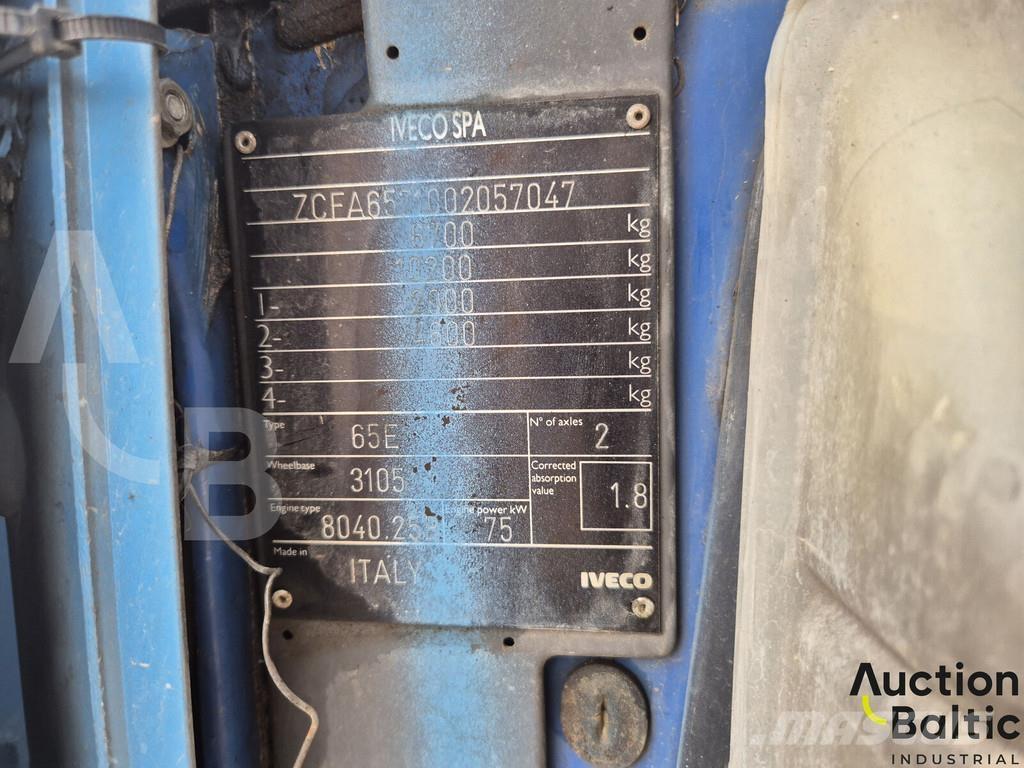Iveco 65E10 Tovornjaki s ponjavo
