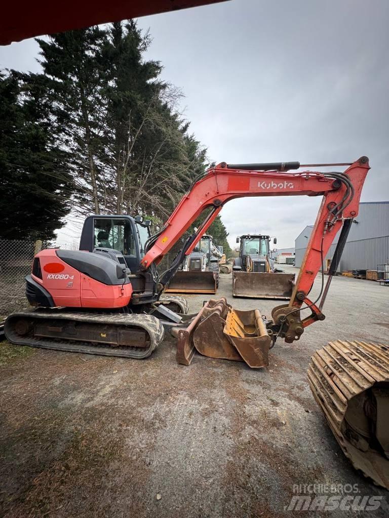 Kubota KX 80-4 A2 Midi bagri 7t – 12t