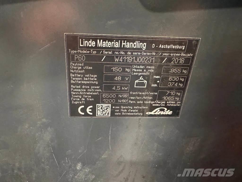 Linde P 60 Manipulacija materiala - drugo