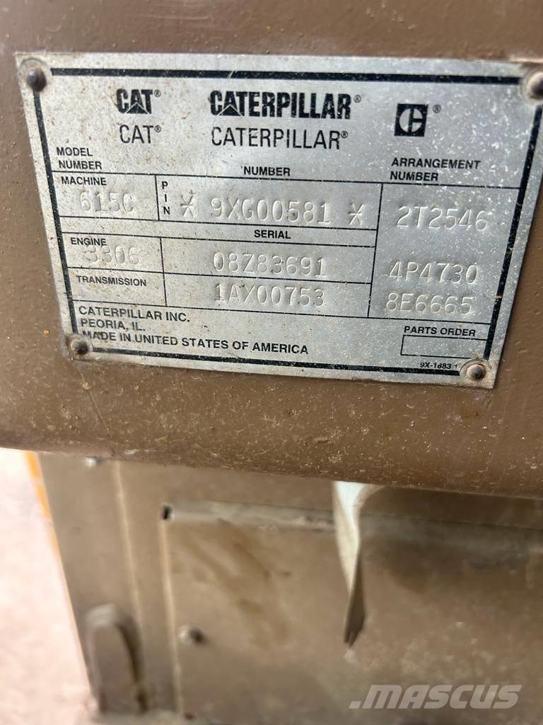 CAT 615 C II Strgalci