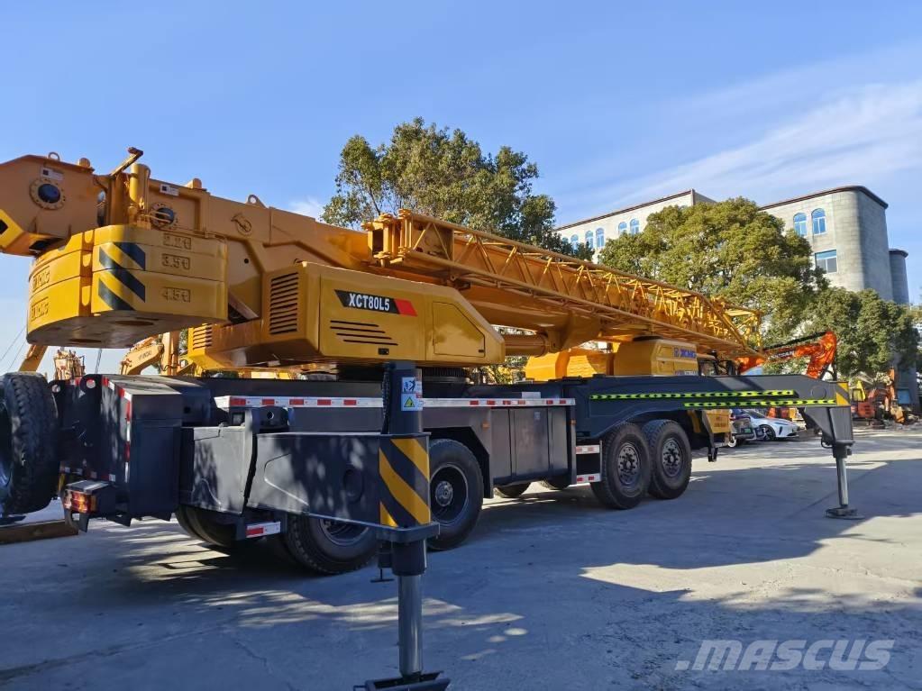 XCMG XCT80L5 Rabljeni žerjavi za vsak teren