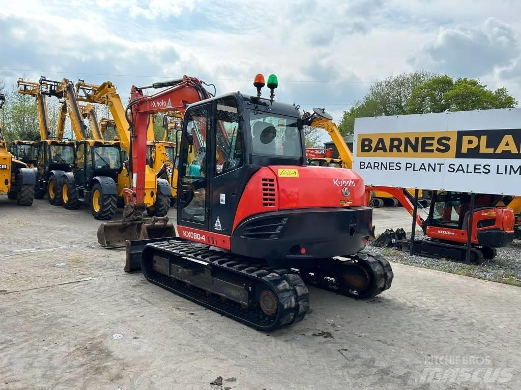 Kubota KX 80-4 Midi bagri 7t – 12t