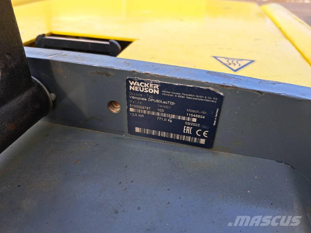 Wacker Neuson DPU 80 Vibro plošče