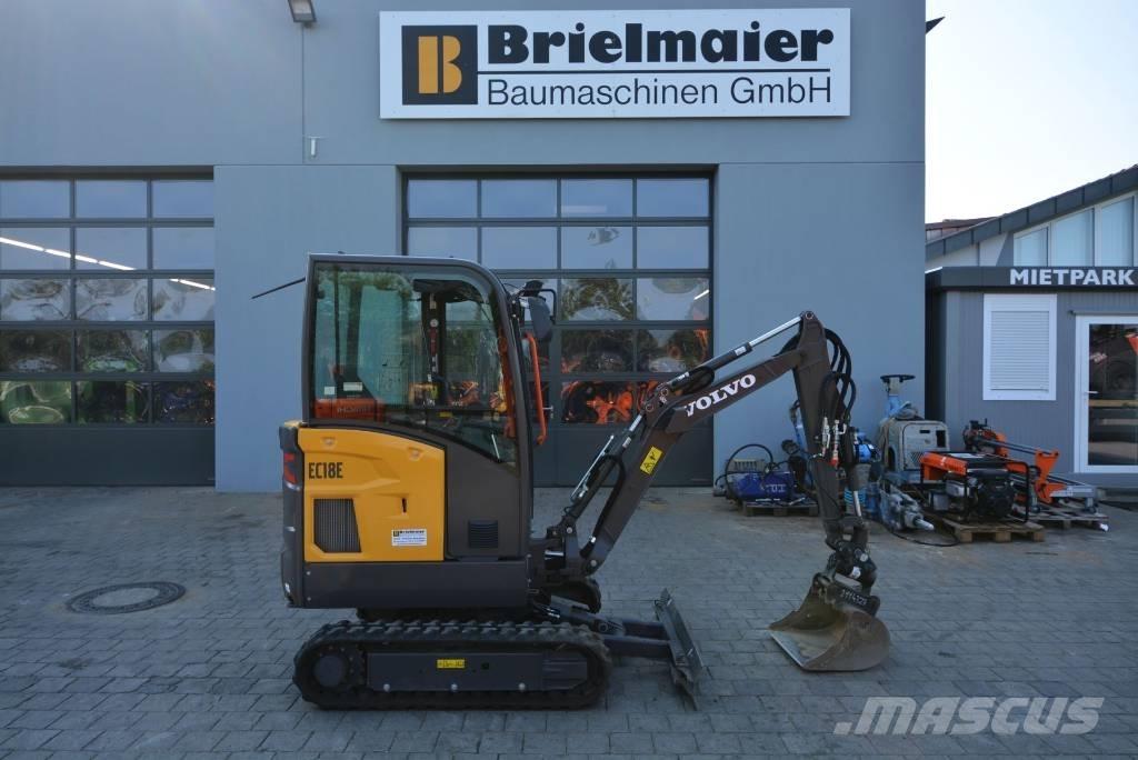 Volvo EC 18 E Mini bagri <7t