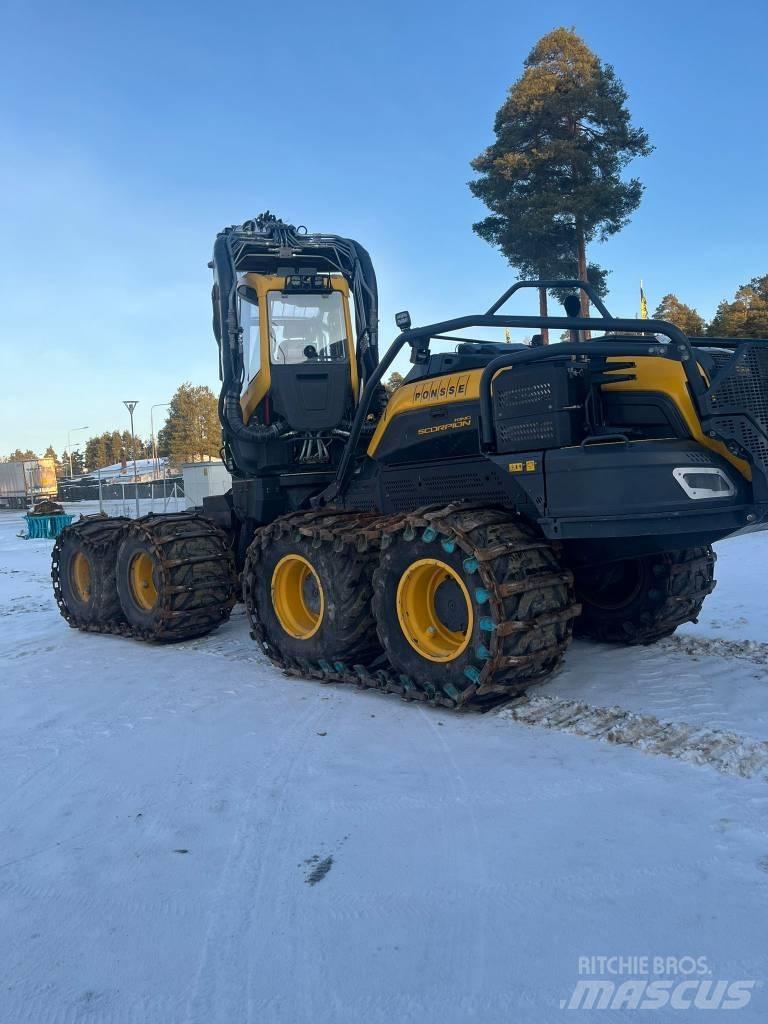 Ponsse Scorpion King Harvesterji