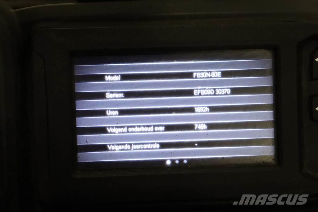 Mitsubishi FB30N Električni viličarji