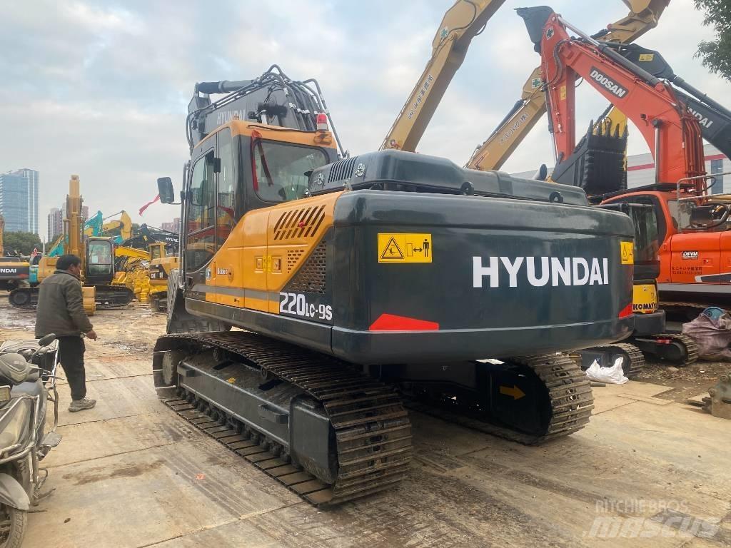 Hyundai R220LC-9S Bagri goseničarji