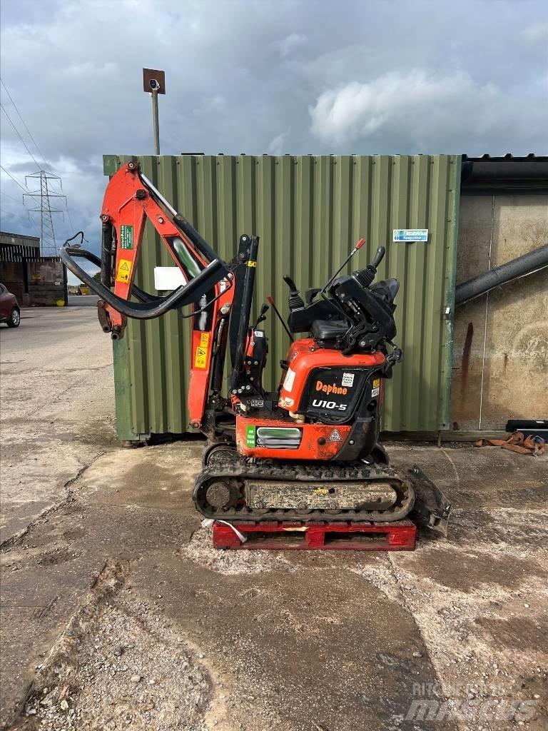 Kubota U 10-5 Mini bagri <7t