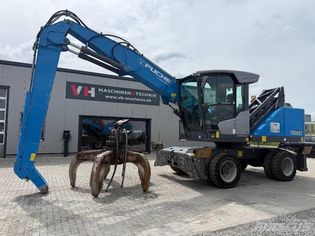 Fuchs MHL 320 Bagri za prekladanje primarnih/sekundarnih surovin