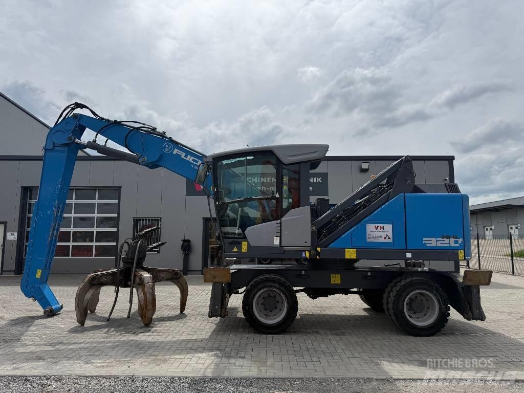 Fuchs MHL 320 Bagri za prekladanje primarnih/sekundarnih surovin