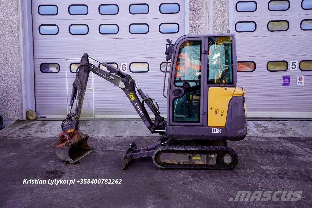 Volvo EC18C Mini bagri <7t