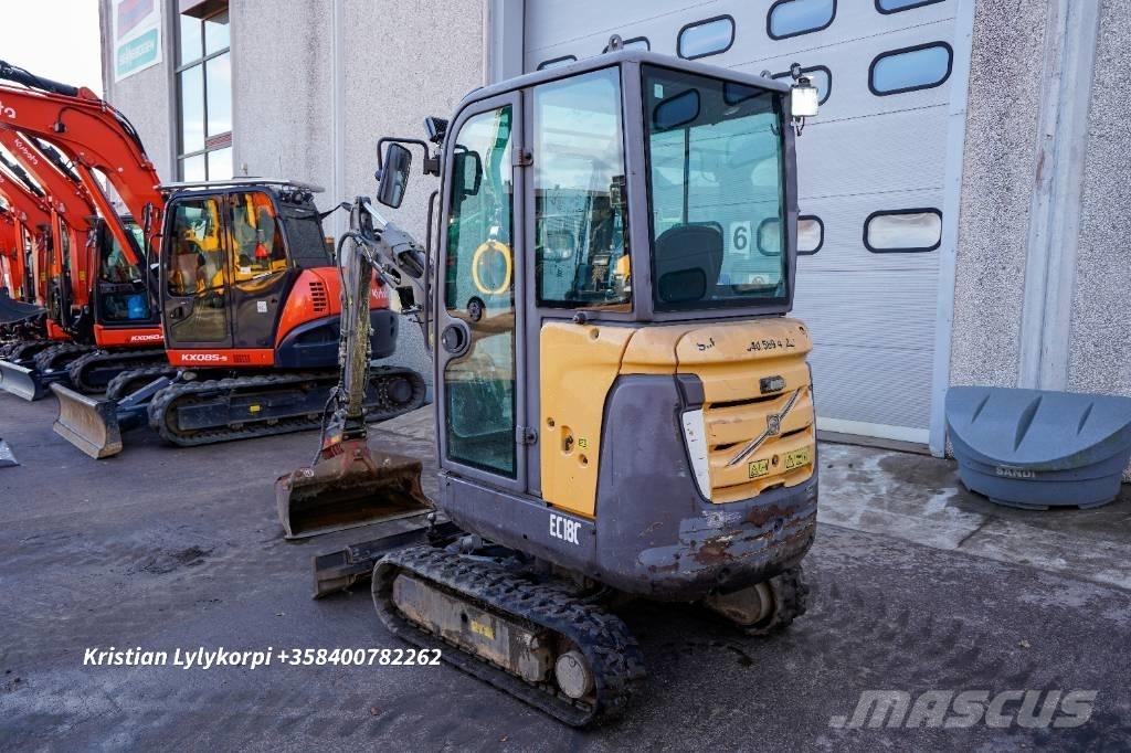 Volvo EC18C Mini bagri <7t