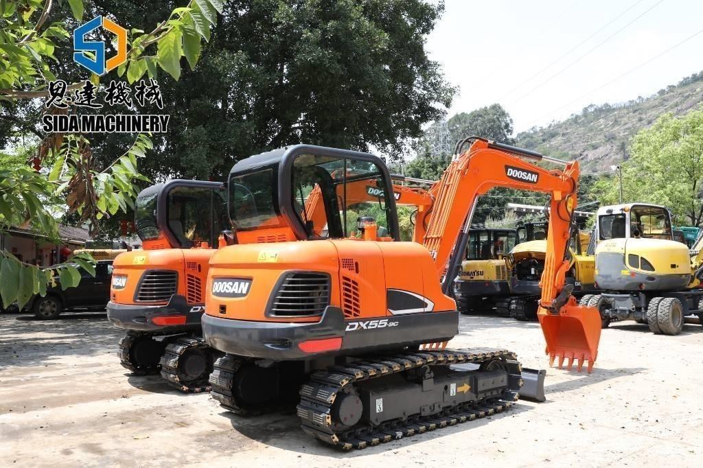 Doosan DX 55-9 C Mini bagri <7t