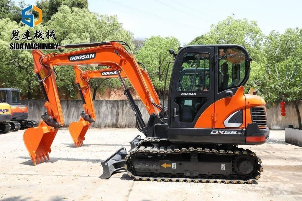 Doosan DX 55-9 C Mini bagri <7t