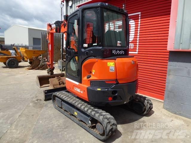 Kubota U 36-4 Mini bagri <7t
