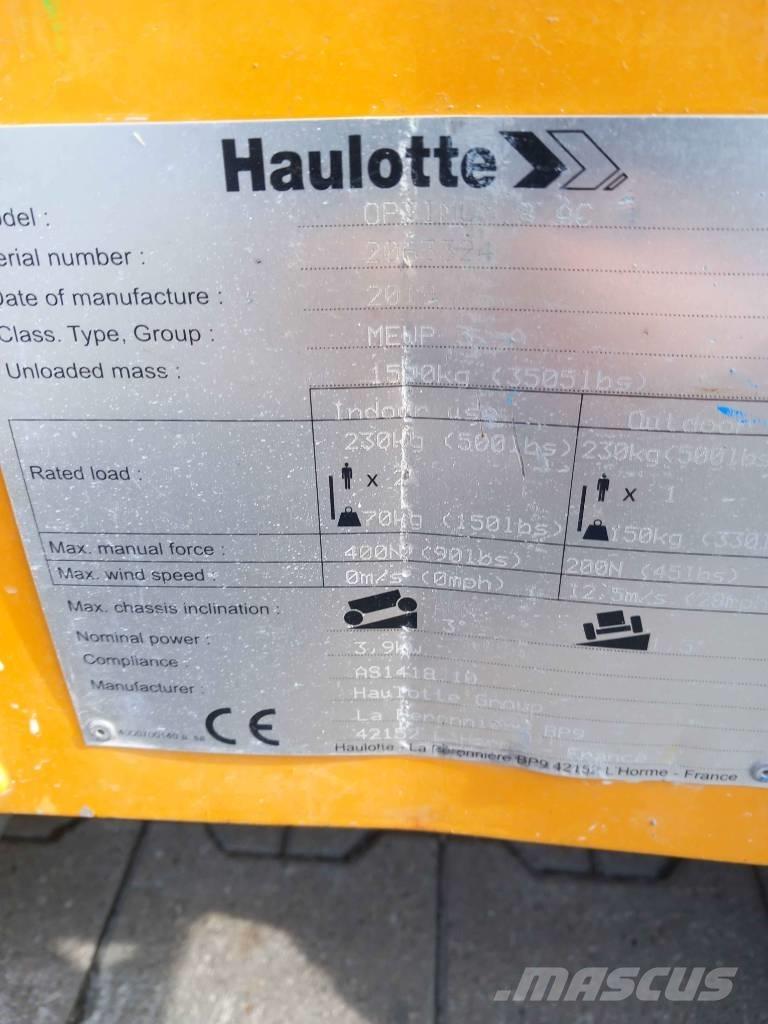Haulotte Optimum  8 Škarjaste dvižne ploščadi