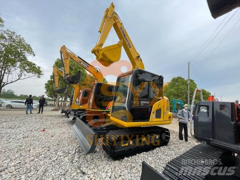 Komatsu PC 70 Midi bagri 7t – 12t