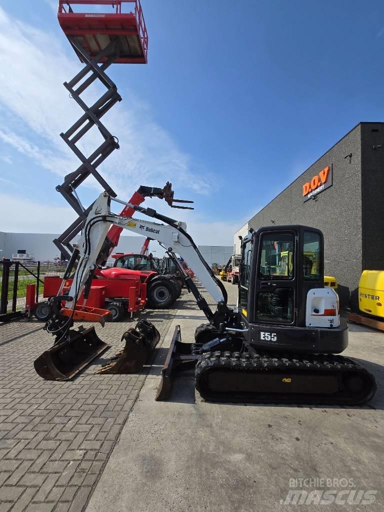 Bobcat E 55 Mini bagri <7t