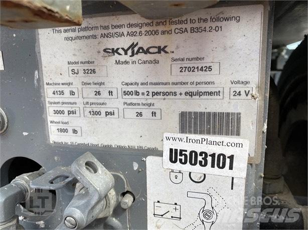 SkyJack SJ III 3226 Škarjaste dvižne ploščadi
