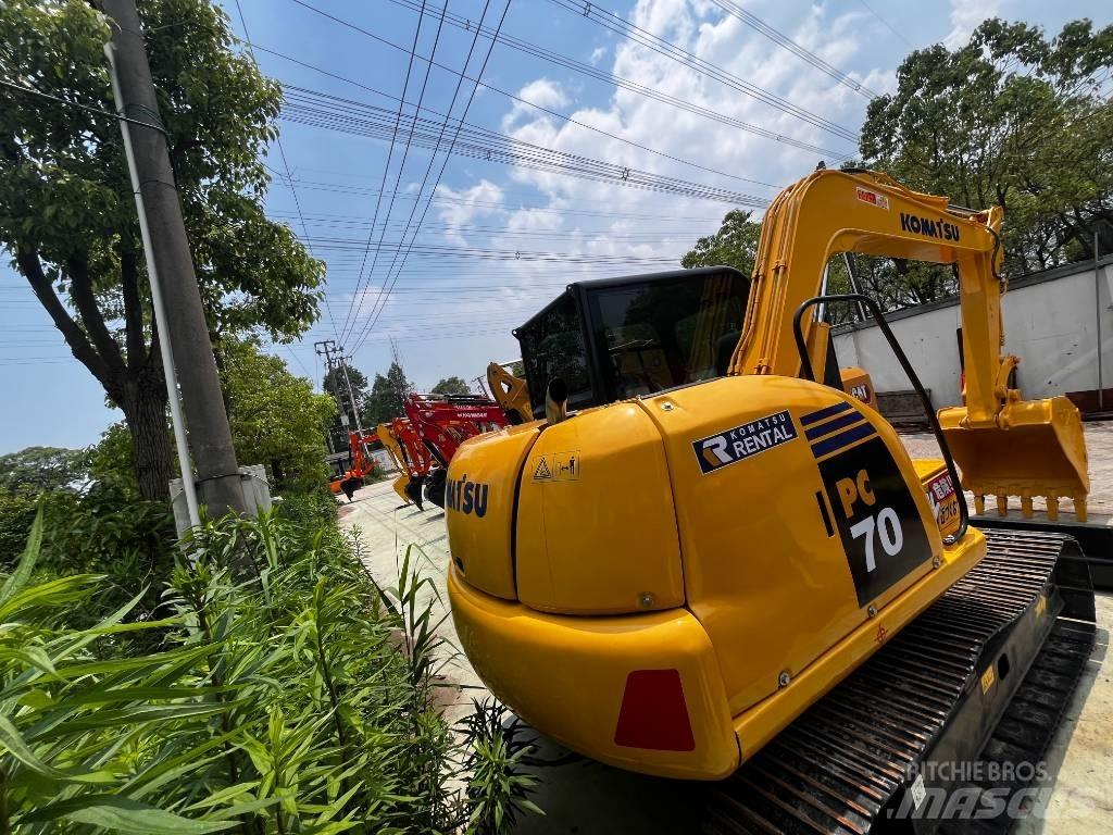 Komatsu PC 70 Midi bagri 7t – 12t