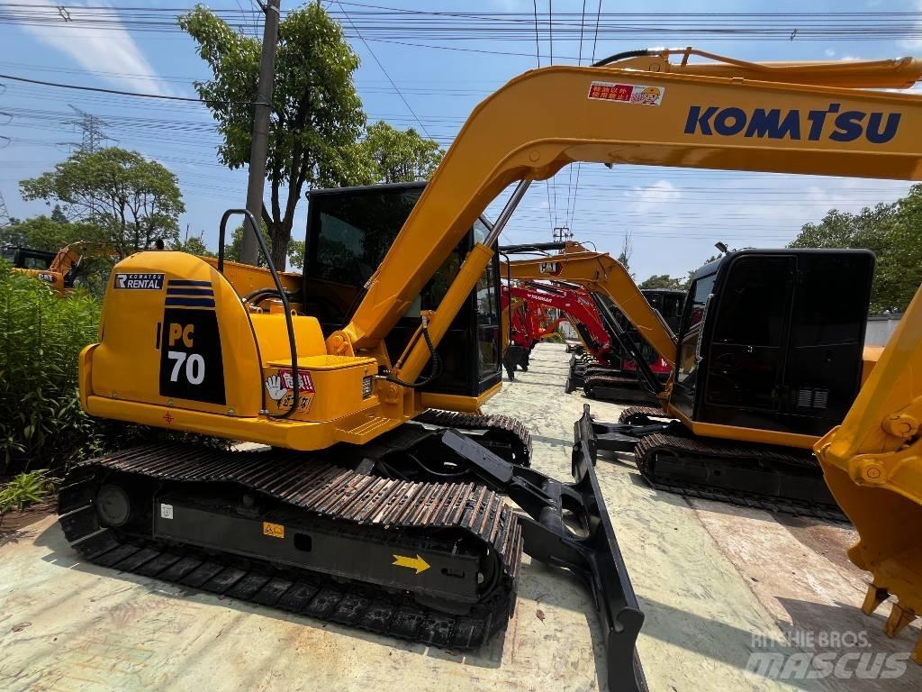 Komatsu PC 70 Midi bagri 7t – 12t