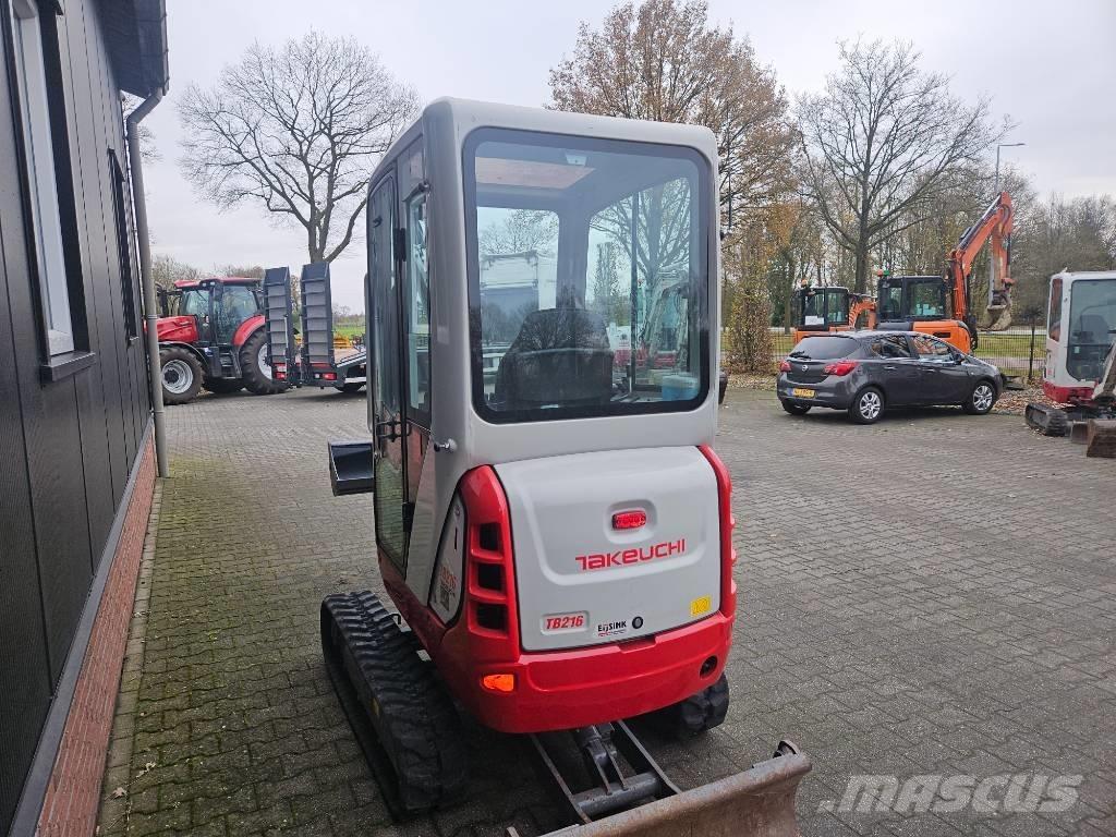 Takeuchi TB216 Mini bagri <7t