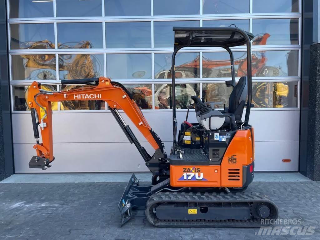 Hitachi ZX17U Mini bagri <7t