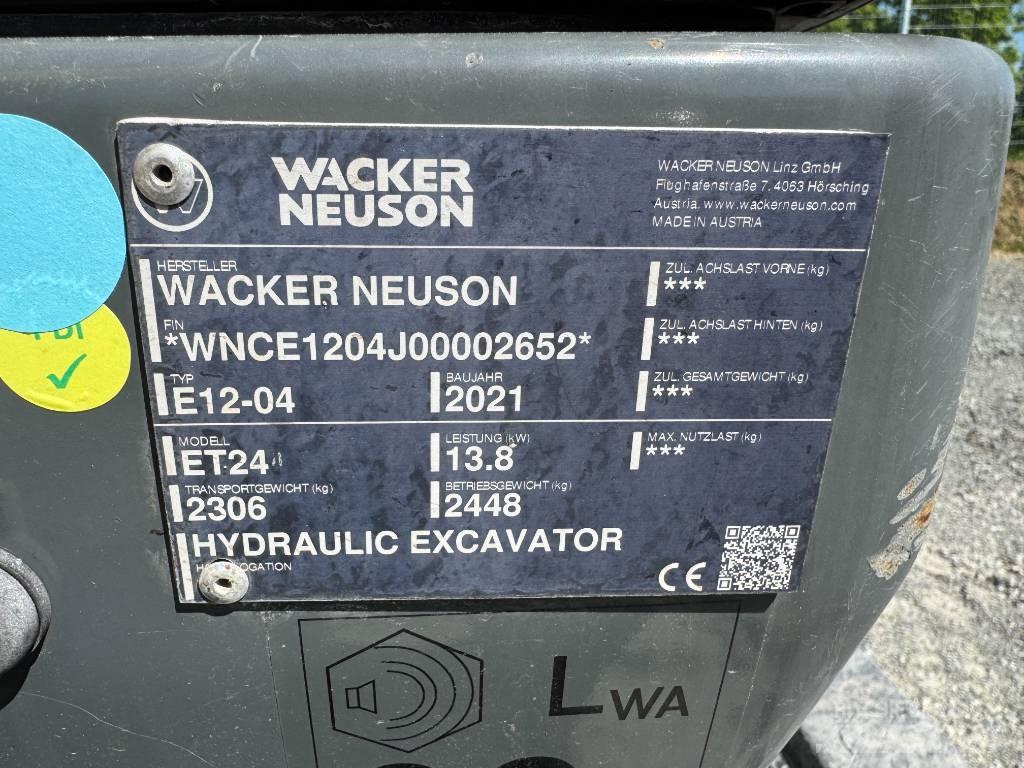 Wacker Neuson ET24 Bagri goseničarji