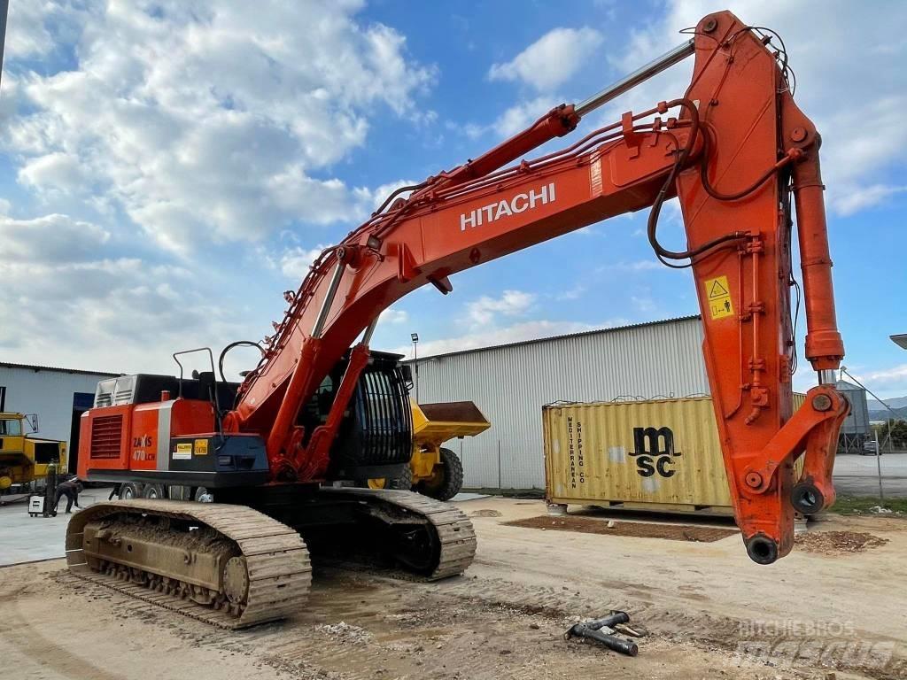 Hitachi ZX470LCH-3 Bagri goseničarji