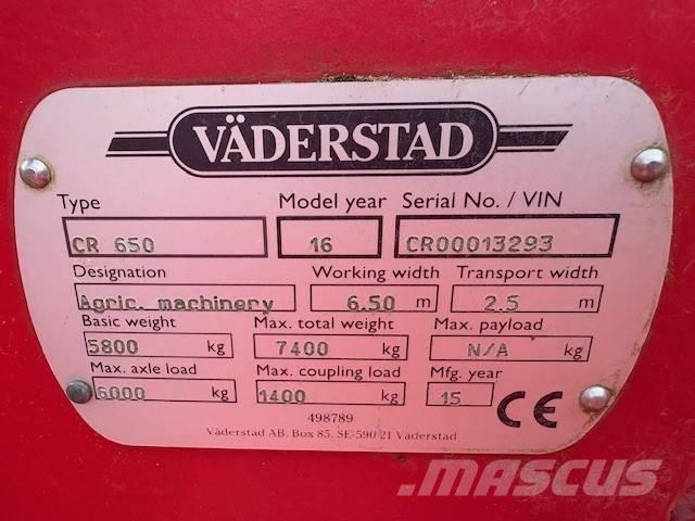 Väderstad Carrier650 Kolutne brane