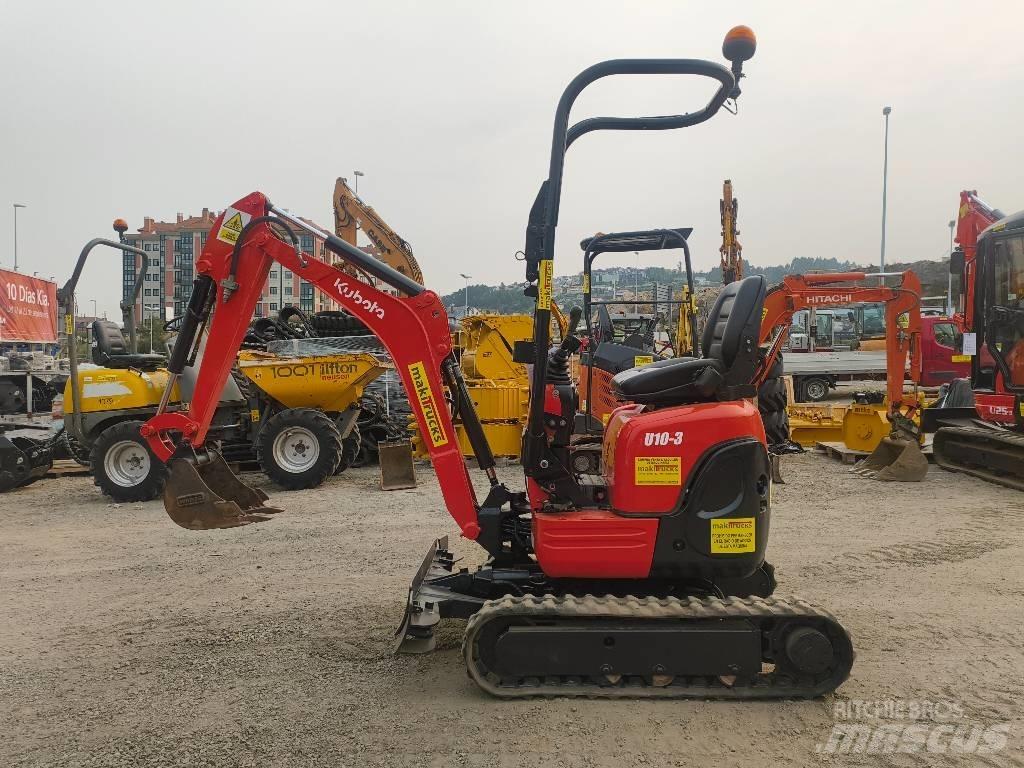 Kubota U 10-3 Mini bagri <7t