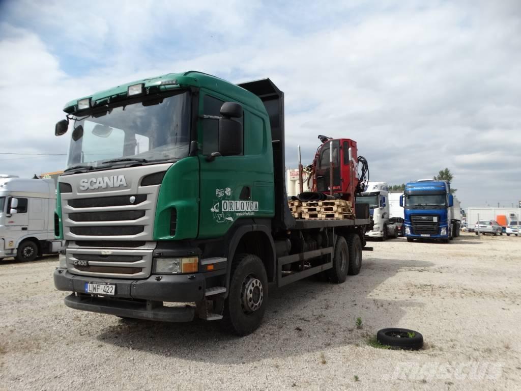 Scania G400 Tovornjaki z žerjavom