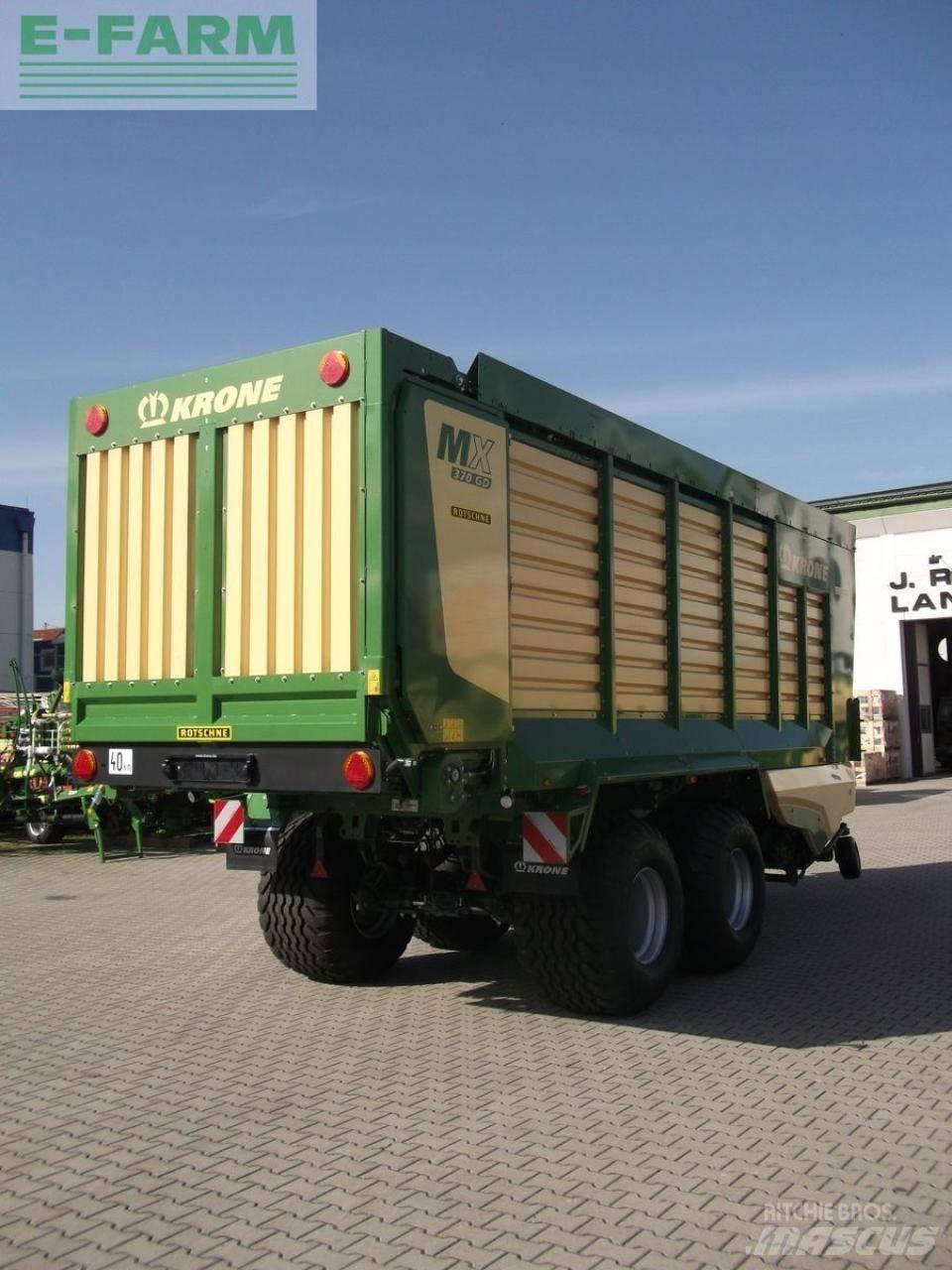 Krone mx 370 gd Prikolice za žito