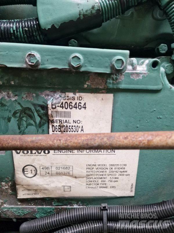 Volvo D6B220 EC09 Motorji