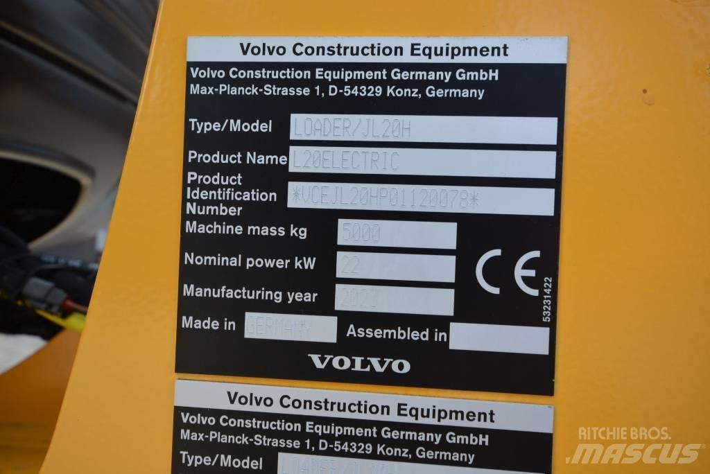 Volvo L 20 electric Kolesni nakladalci