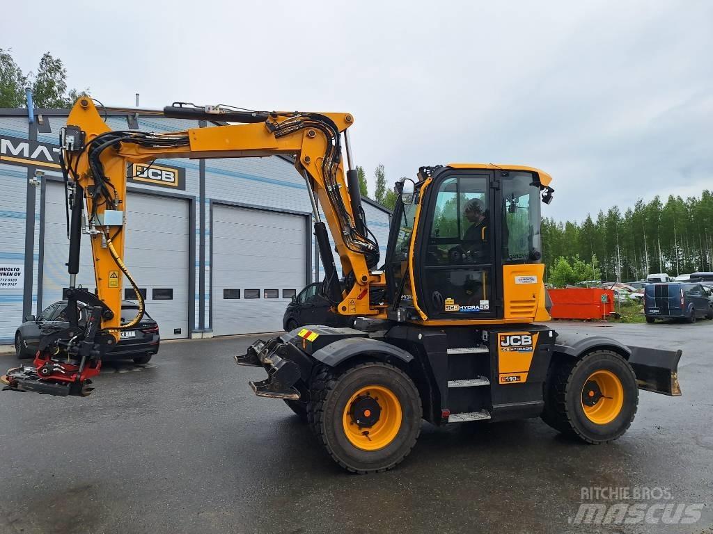 JCB Hydradig 110 W Bagri na kolesih