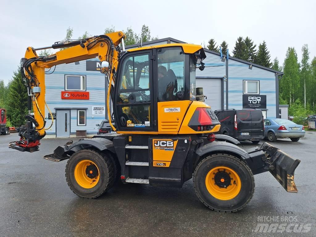 JCB Hydradig 110 W Bagri na kolesih