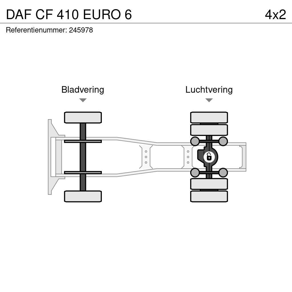 DAF CF 410 EURO 6 Vlačilci