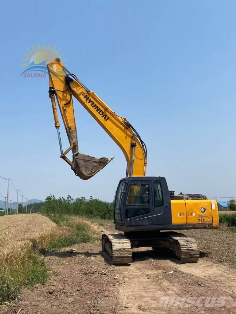 Hyundai Robex 215-7 Bagri goseničarji