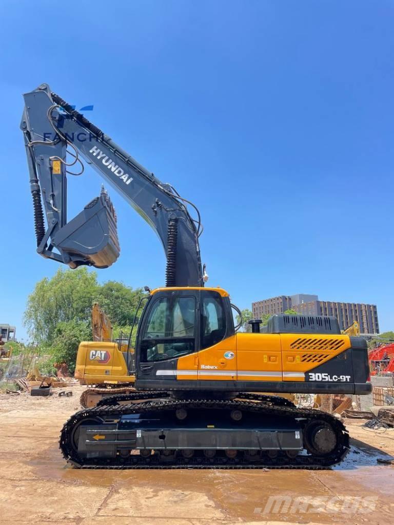 Hyundai 305lc-9t Bagri goseničarji