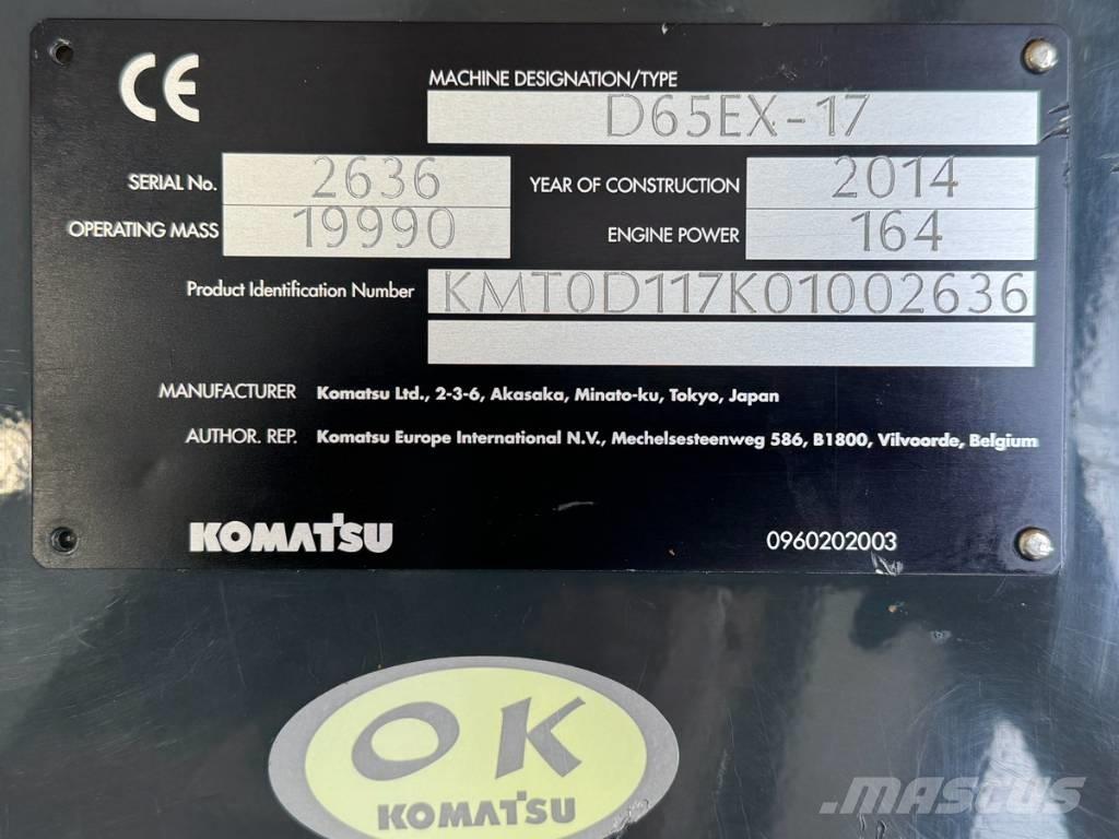 Komatsu D 65 EX-17 Buldožerji goseničarji