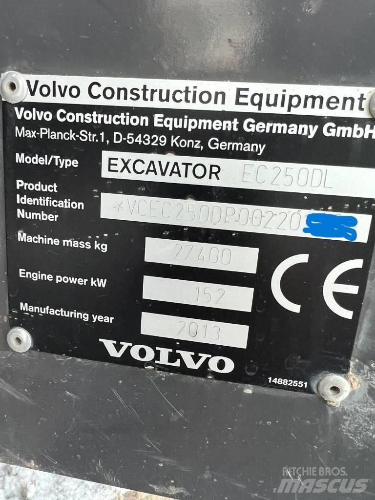 Volvo EC 250 D L Bagri goseničarji