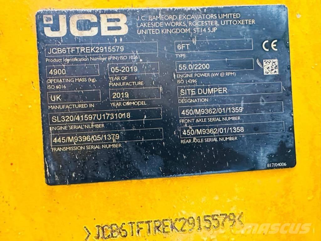 JCB 6 T Ne cestni demperji