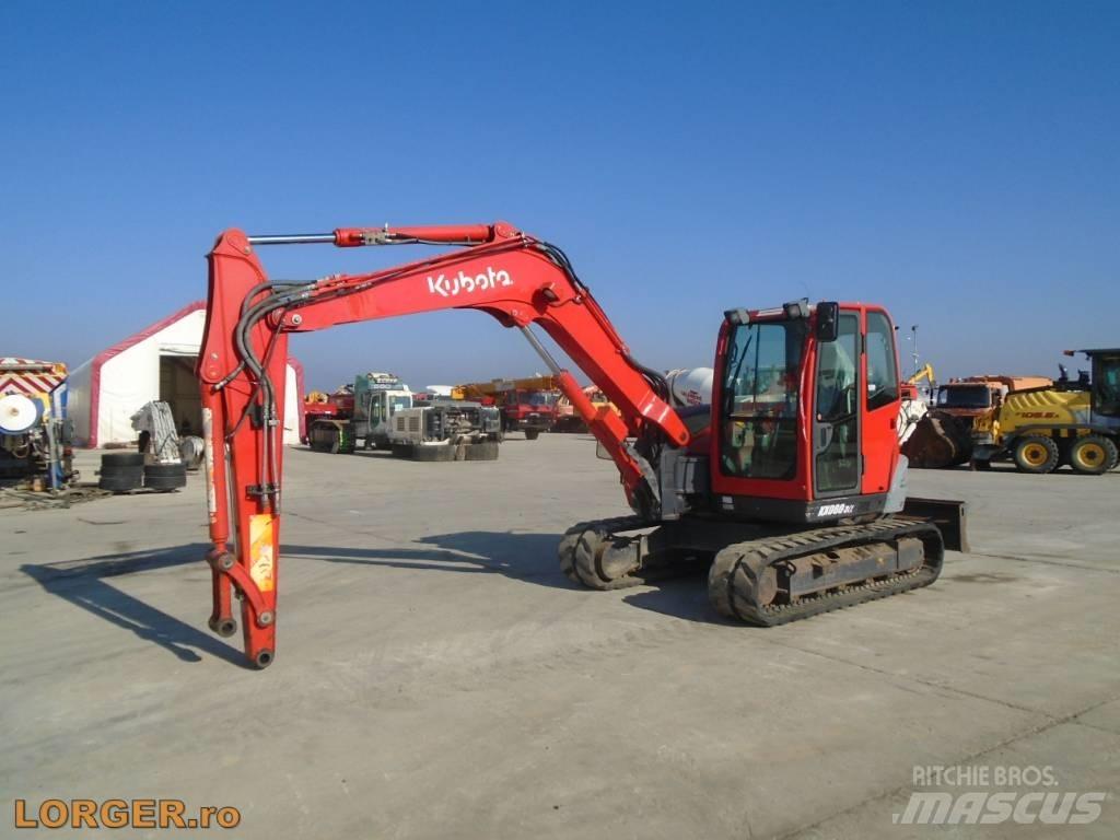 Kubota KX 080-3 Bagri goseničarji