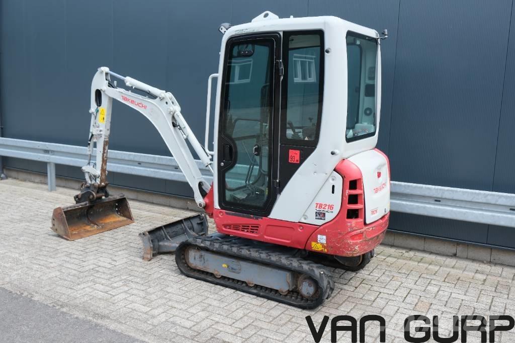 Takeuchi TB216 | 2018 Mini bagri <7t